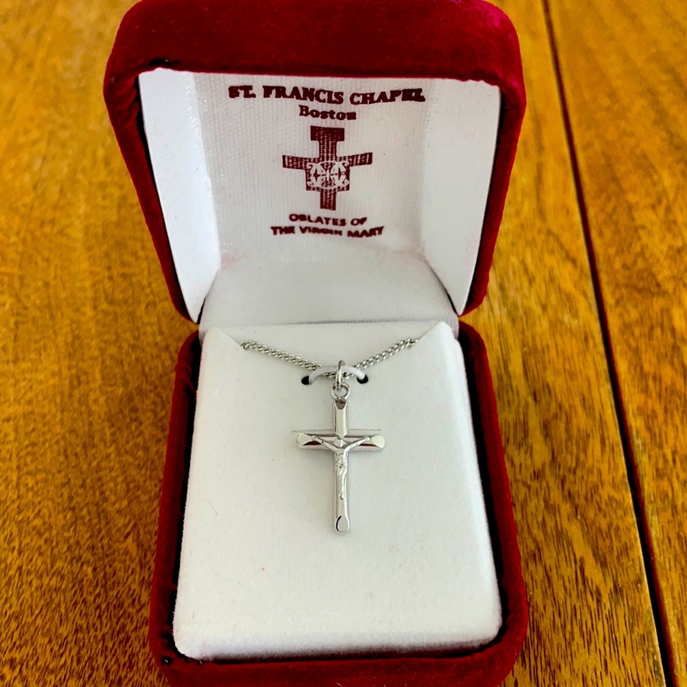 St Francis chapel cross chain for men or women